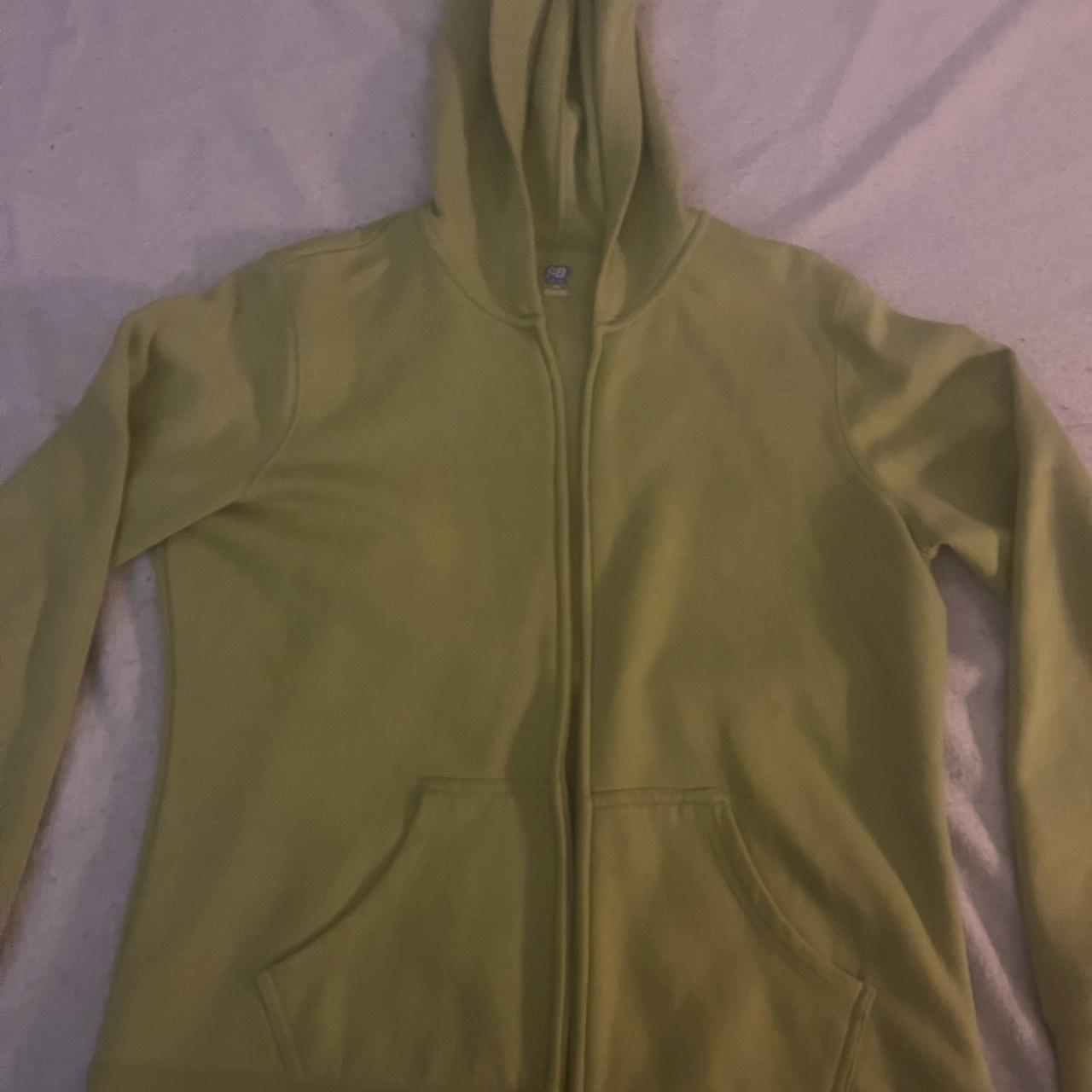 Brandy Melville Women's Green Jacket Depop