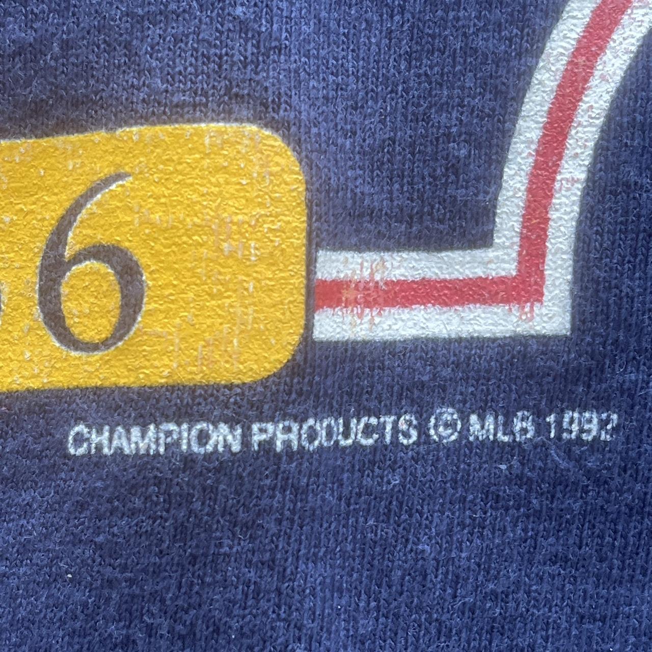 Vintage 90s Atlanta Braves shirt Size medium Good - Depop