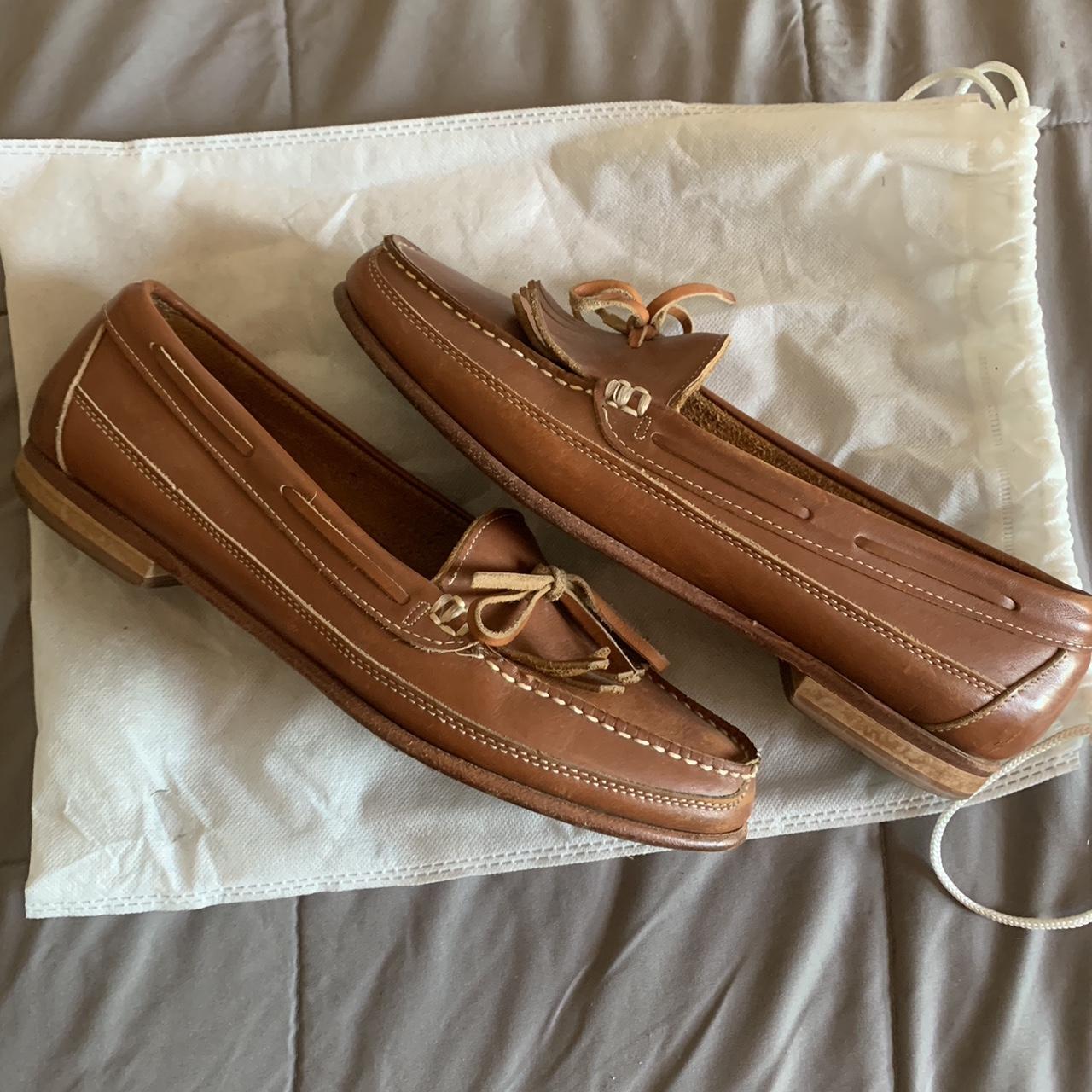 Nunn Bush Loafer Scuffs around loafer Bottom worn... - Depop