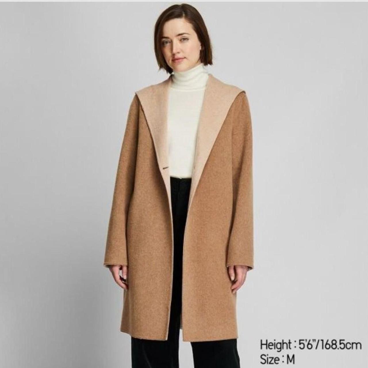 Double face hooded coat online