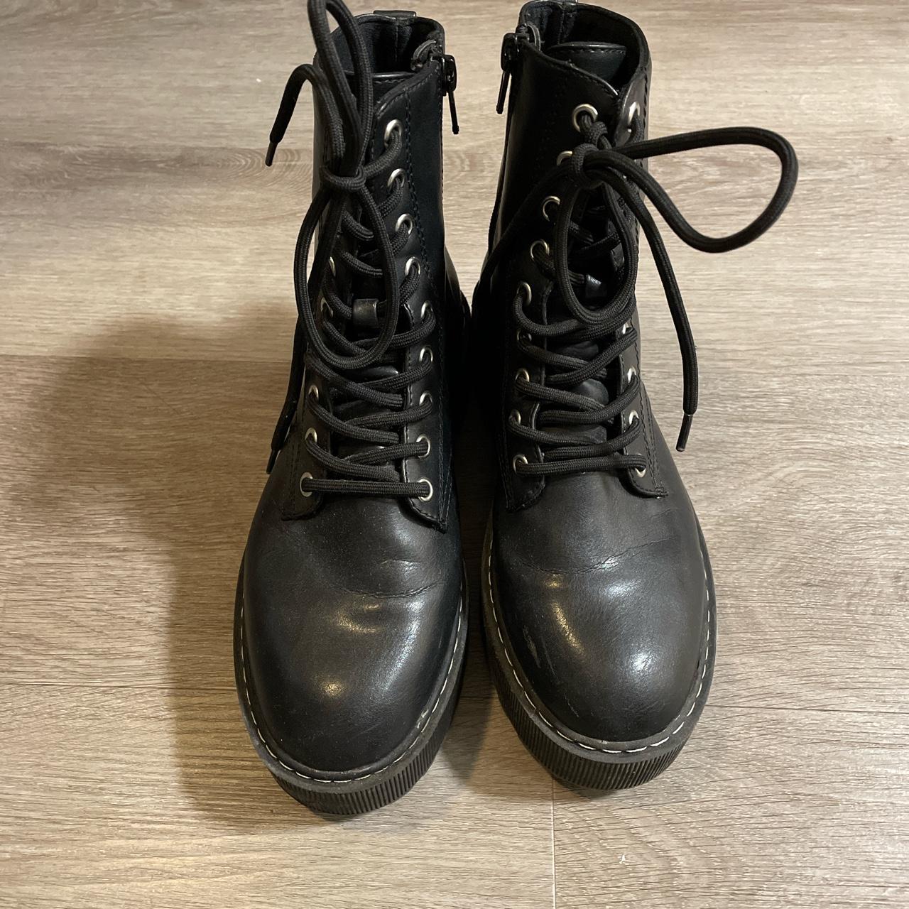 Zara micro outlet studded boots