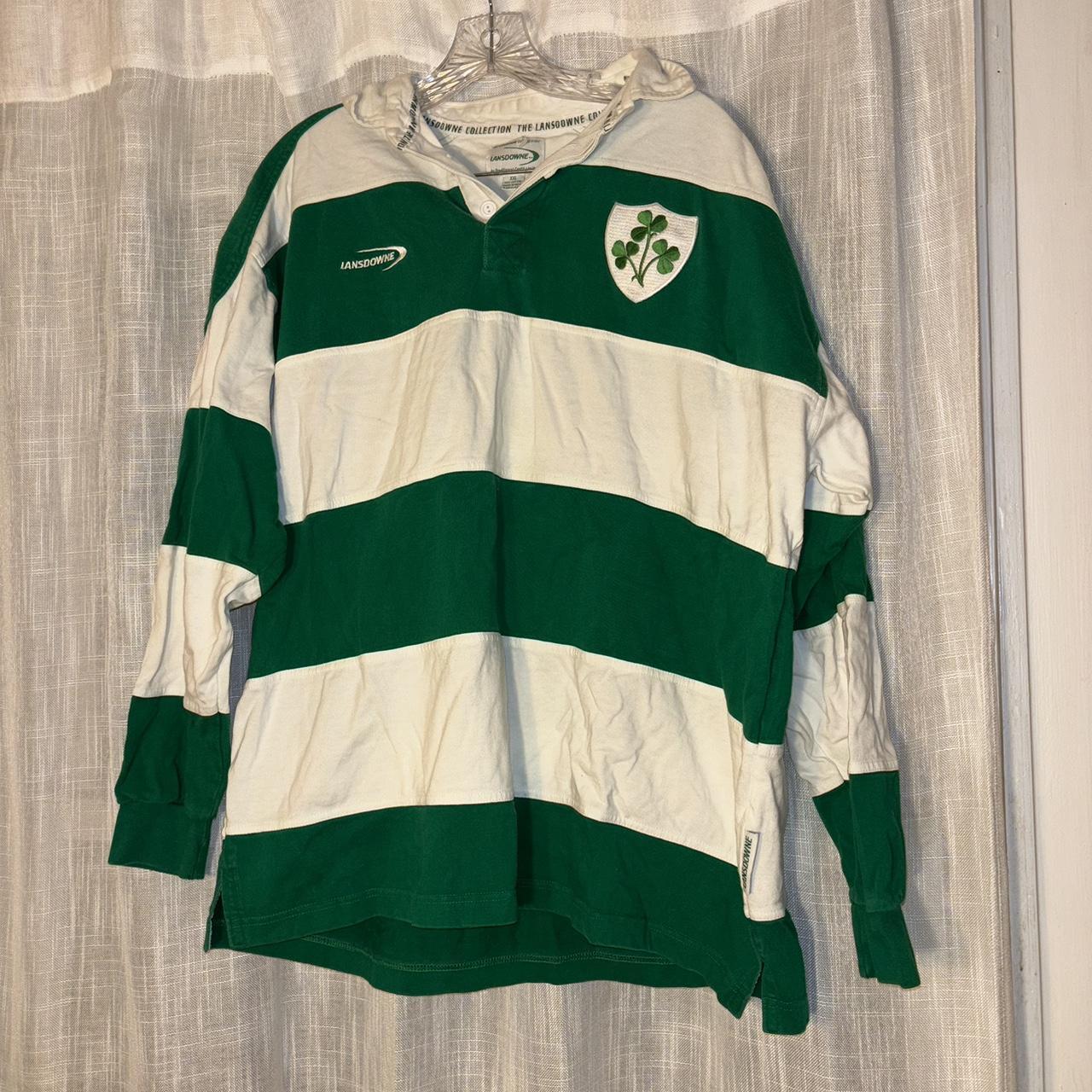 Lansdowne Irish rugby jersey, size xxl. Very small... Depop