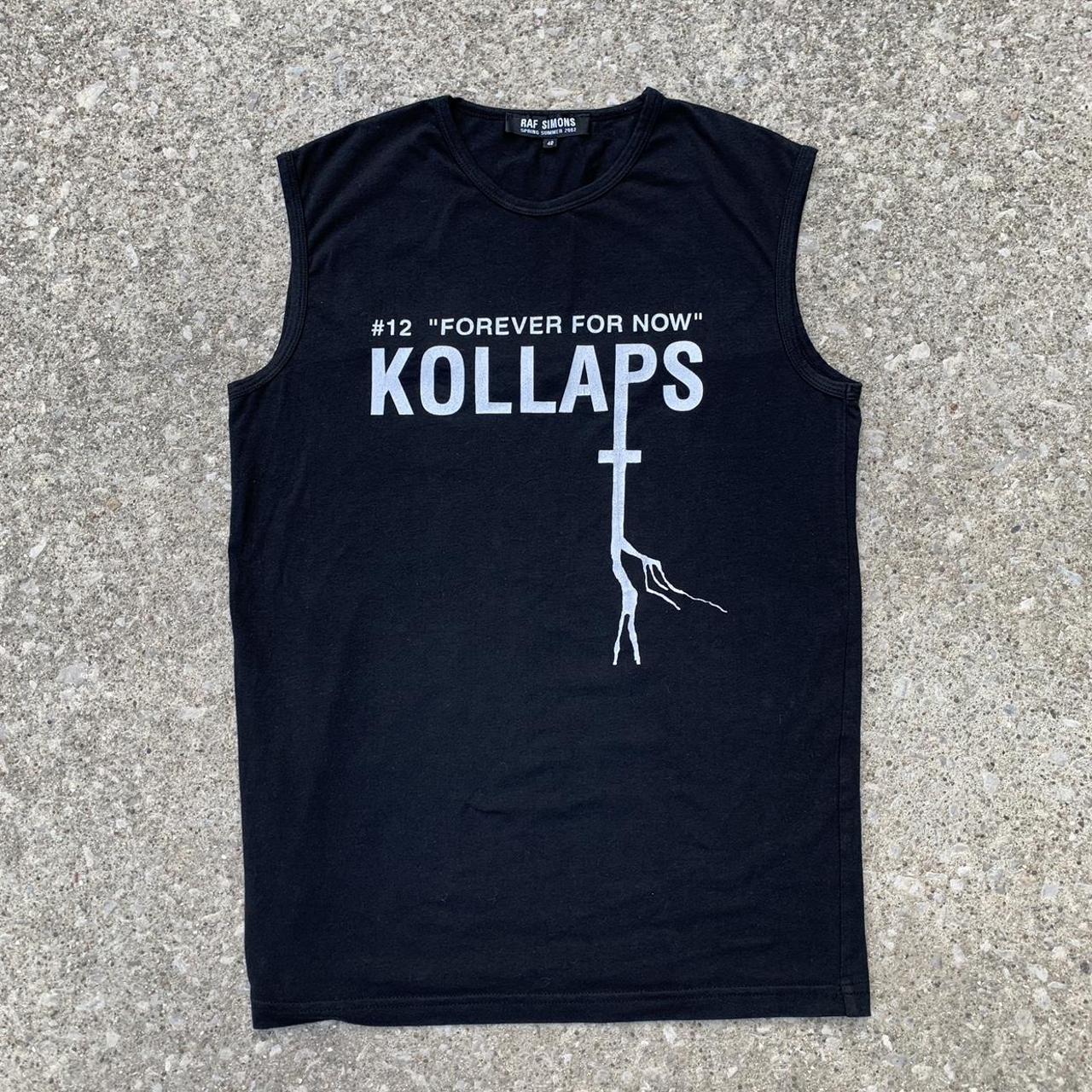 Kollaps Hoodie Shirt Kollaps Raf Simons Raf Simons SS02 Kollaps