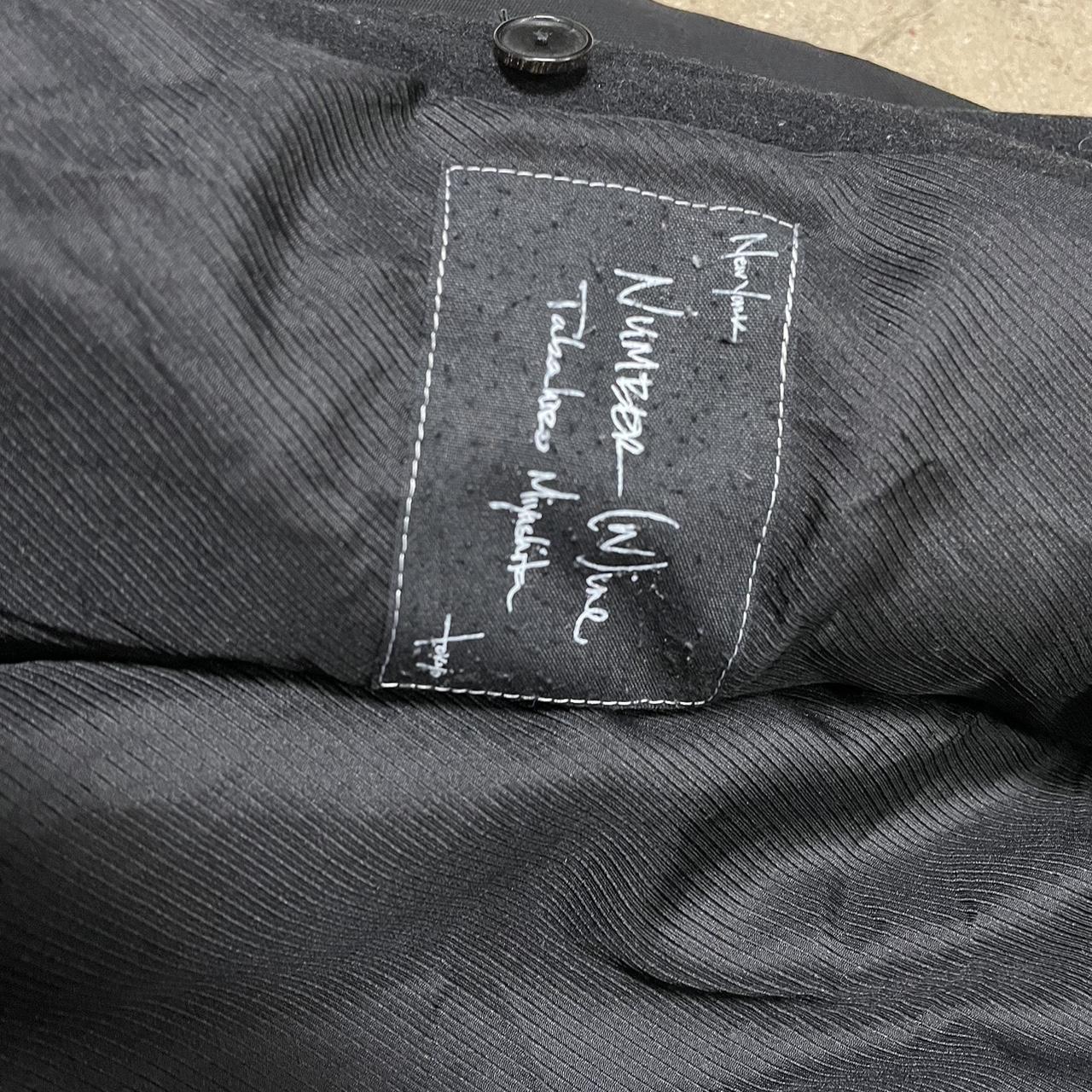 Number (N)ine AW06 Noir M65 Wool Hybrid Vest | Depop