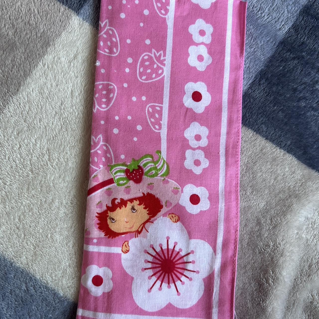 Dead stock vintage 2004 strawberry shortcake bandana... Depop
