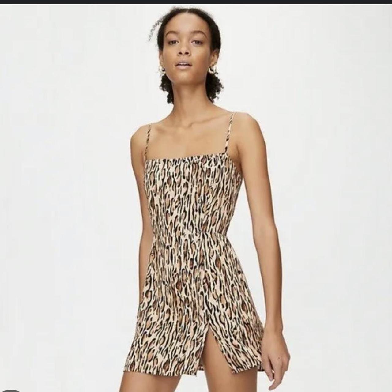 Aritzia leopard dress best sale