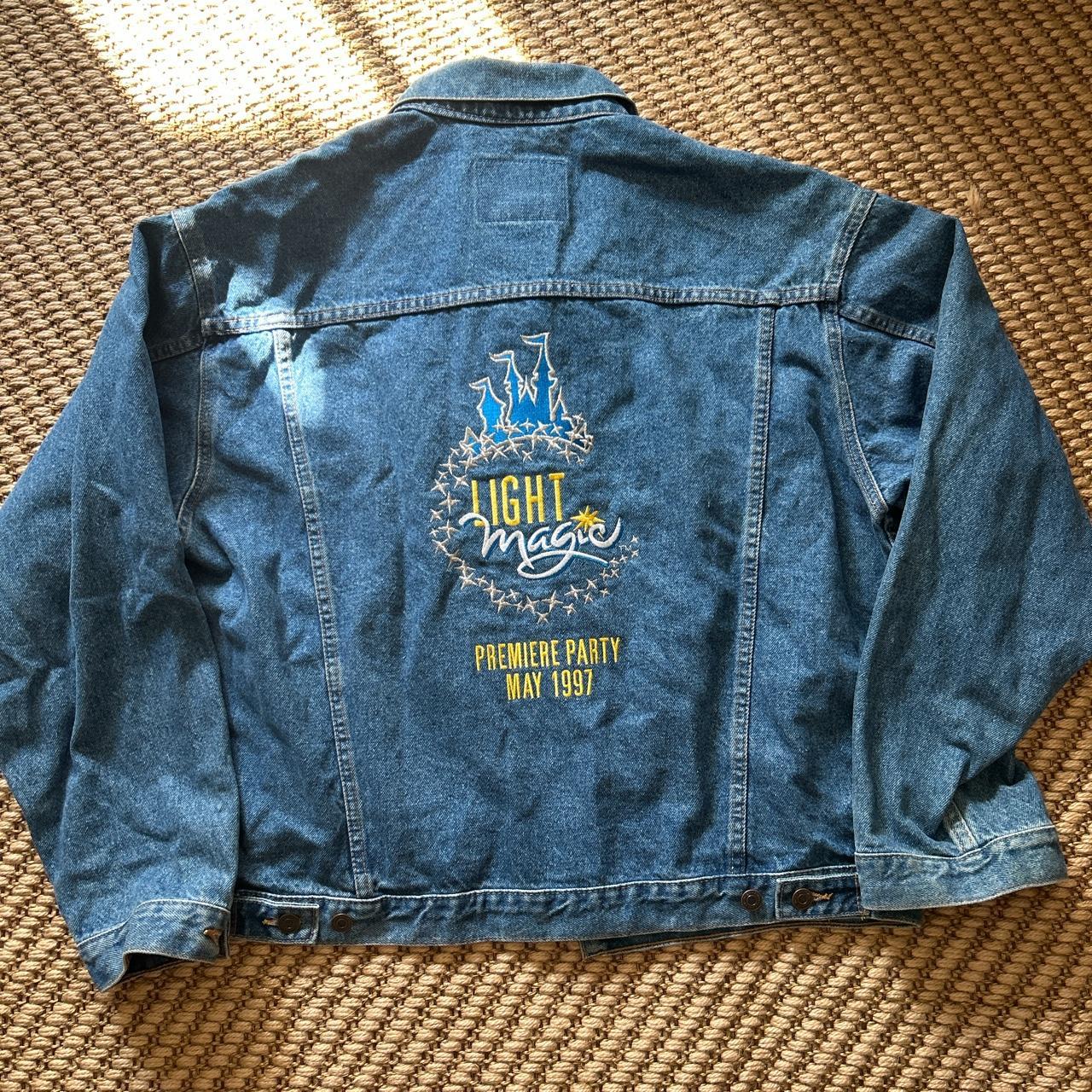 Vintage disney denim outlet jacket