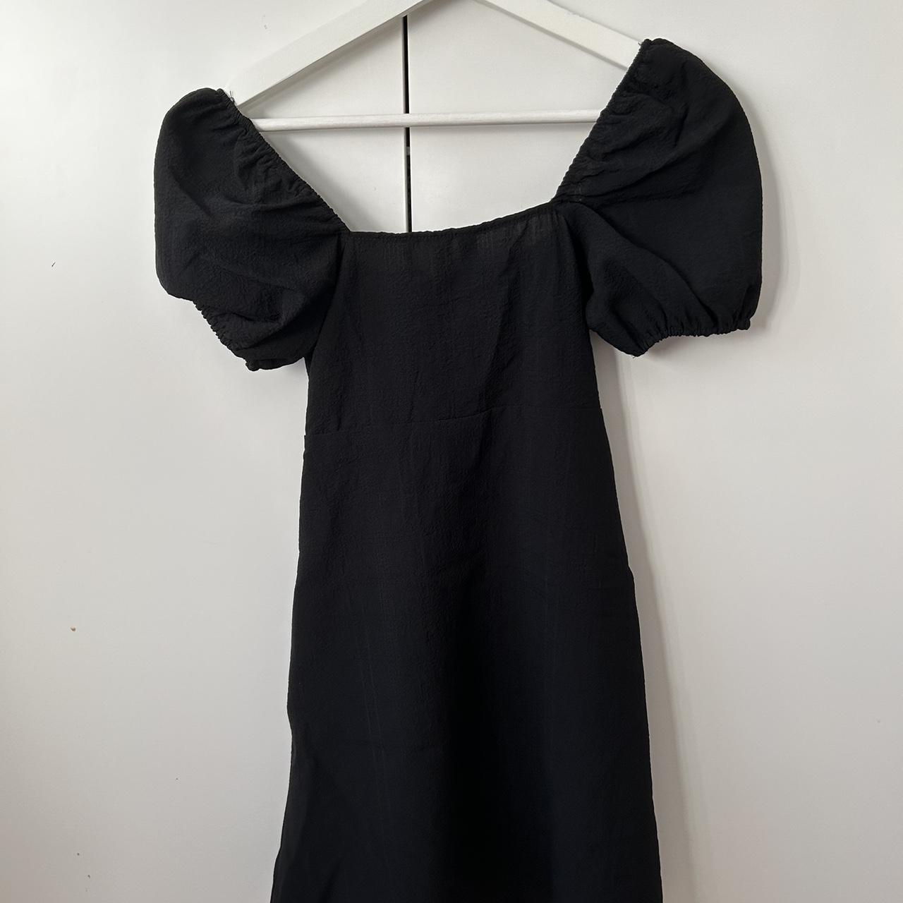 H&M divided black dress 🎵 in great condition, never... - Depop