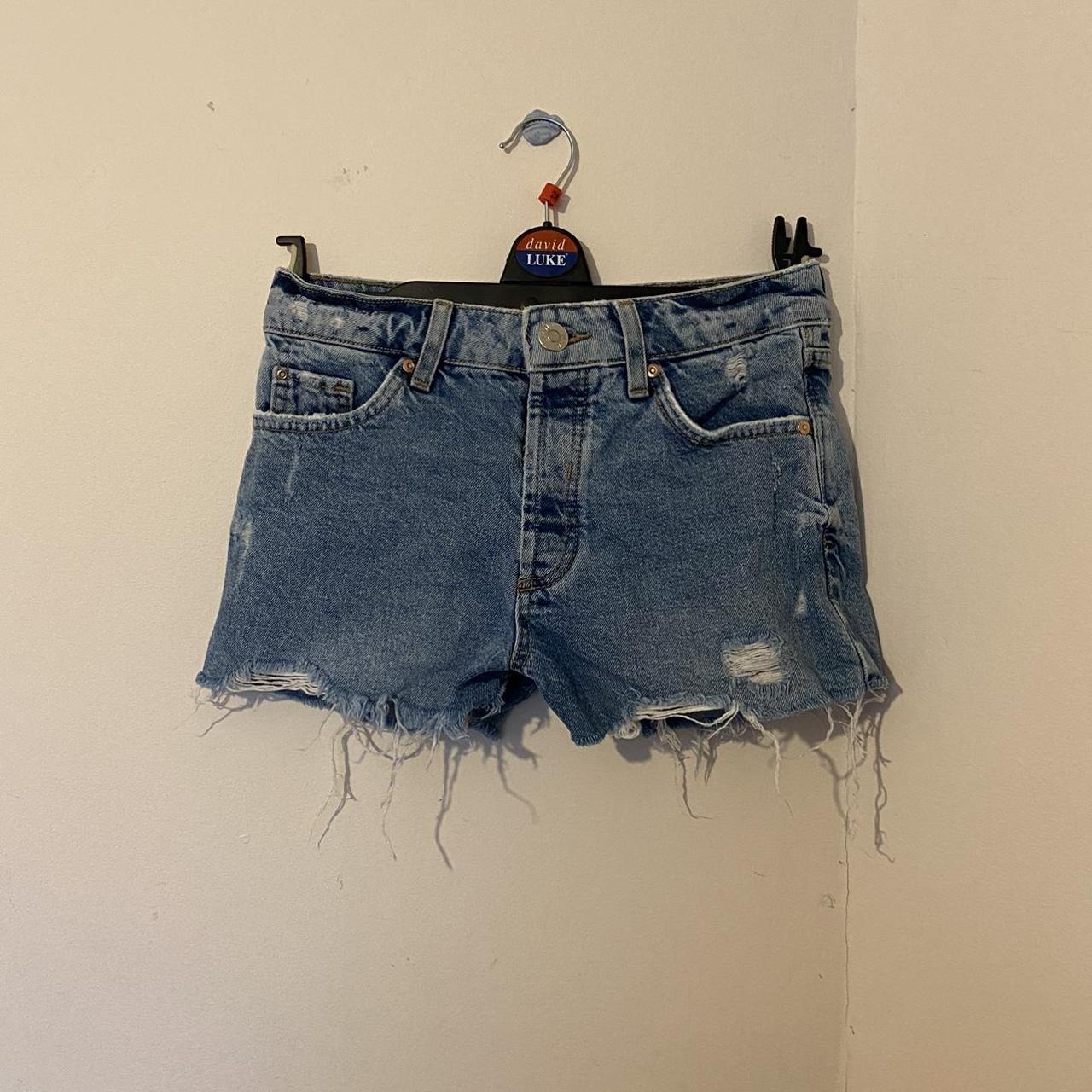 River Island Women's Blue Shorts | Depop