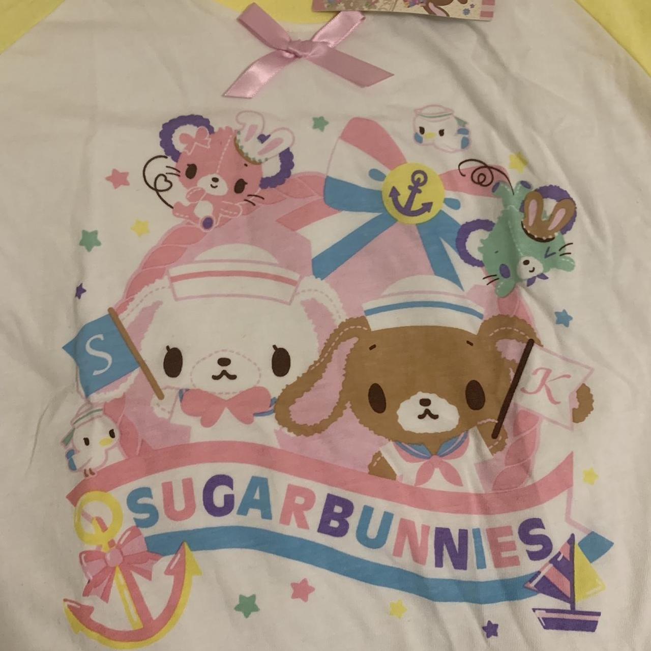 sanrio sugarbunnies new with tag pj set comes with... - Depop