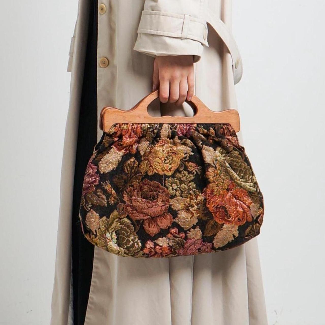 バッグ VINTAGE 80s 90s CHRYSANTHEMUM HANABI BAG il_1080xN.4192307129_2oyt.jpg