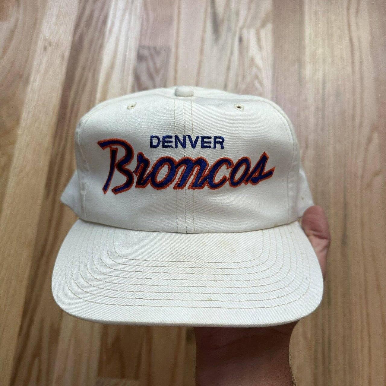 Vintage Denver Broncos Logo 7 Snapback - OSFA Hat - Depop