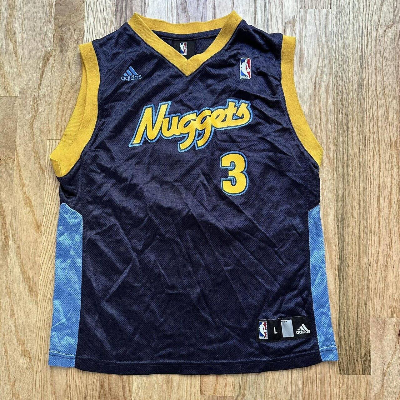 Vintage Nuggets Allen Iverson Jersey NEW WITH - Depop
