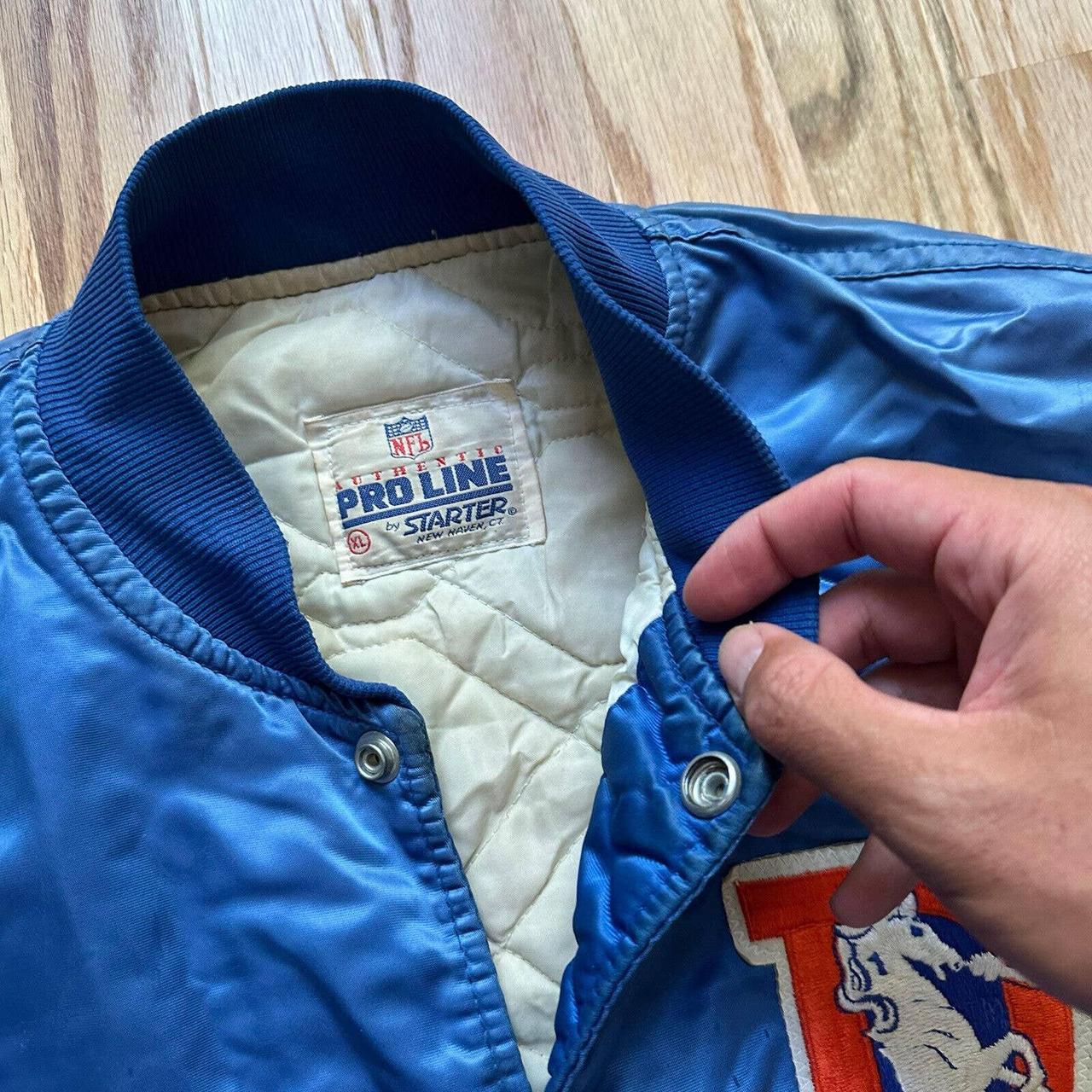 Starter Pro-line NFL Denver Broncos Vintage 90s Satin Jacket