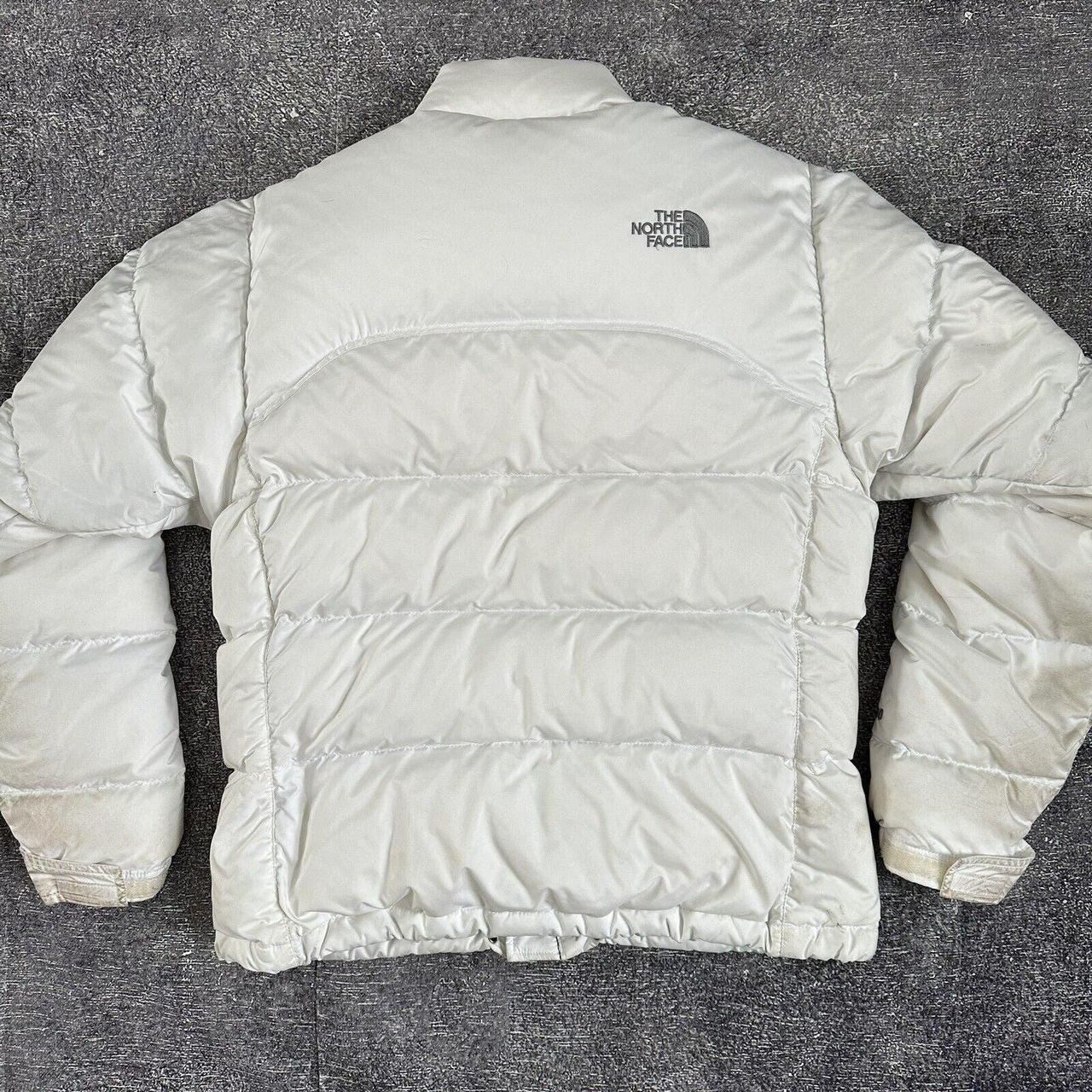 Women's Vintage Y2K The North Face 700 Down White... - Depop