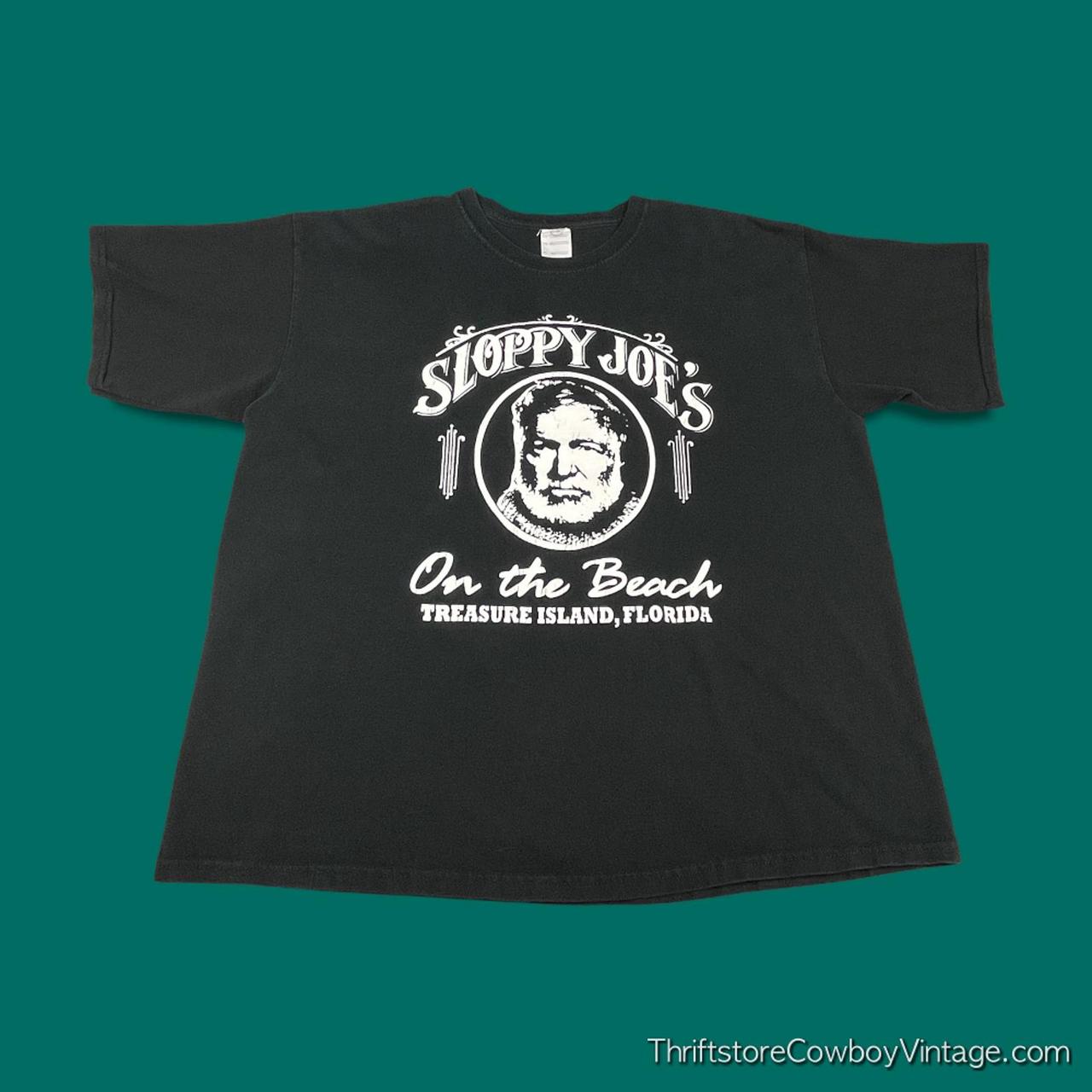 Vintage 90s Sloppy Joe’s Treasure Island TShirt!... Depop