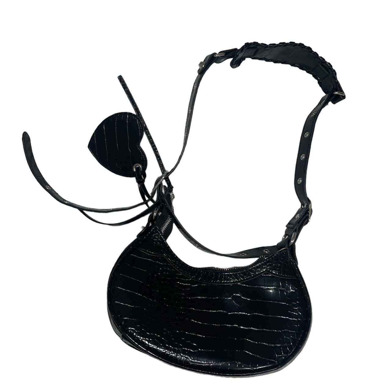 EGO Black Texas Shoulder Bag City Le Cagole Dupe Depop