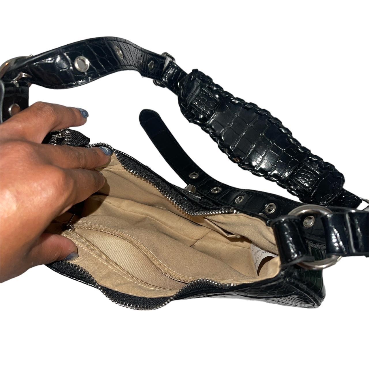 EGO Black Texas Shoulder Bag City Le Cagole Dupe Depop