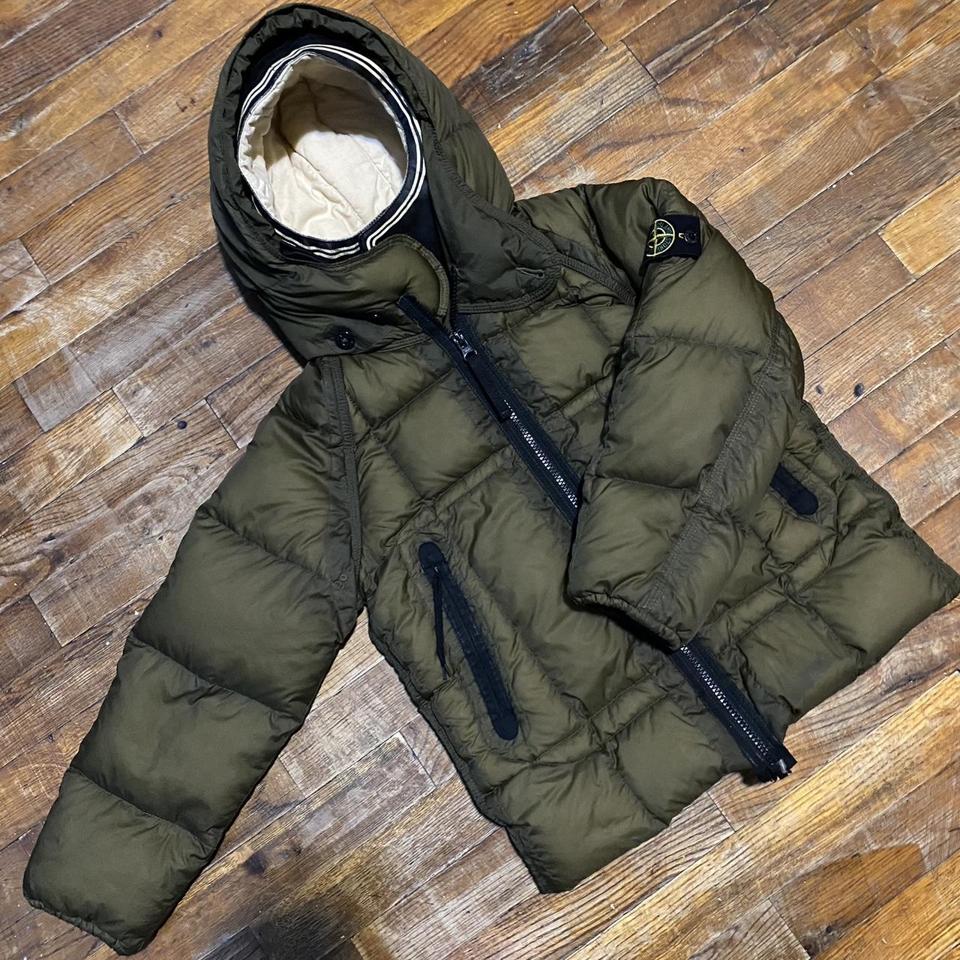 stone island opaque puffer