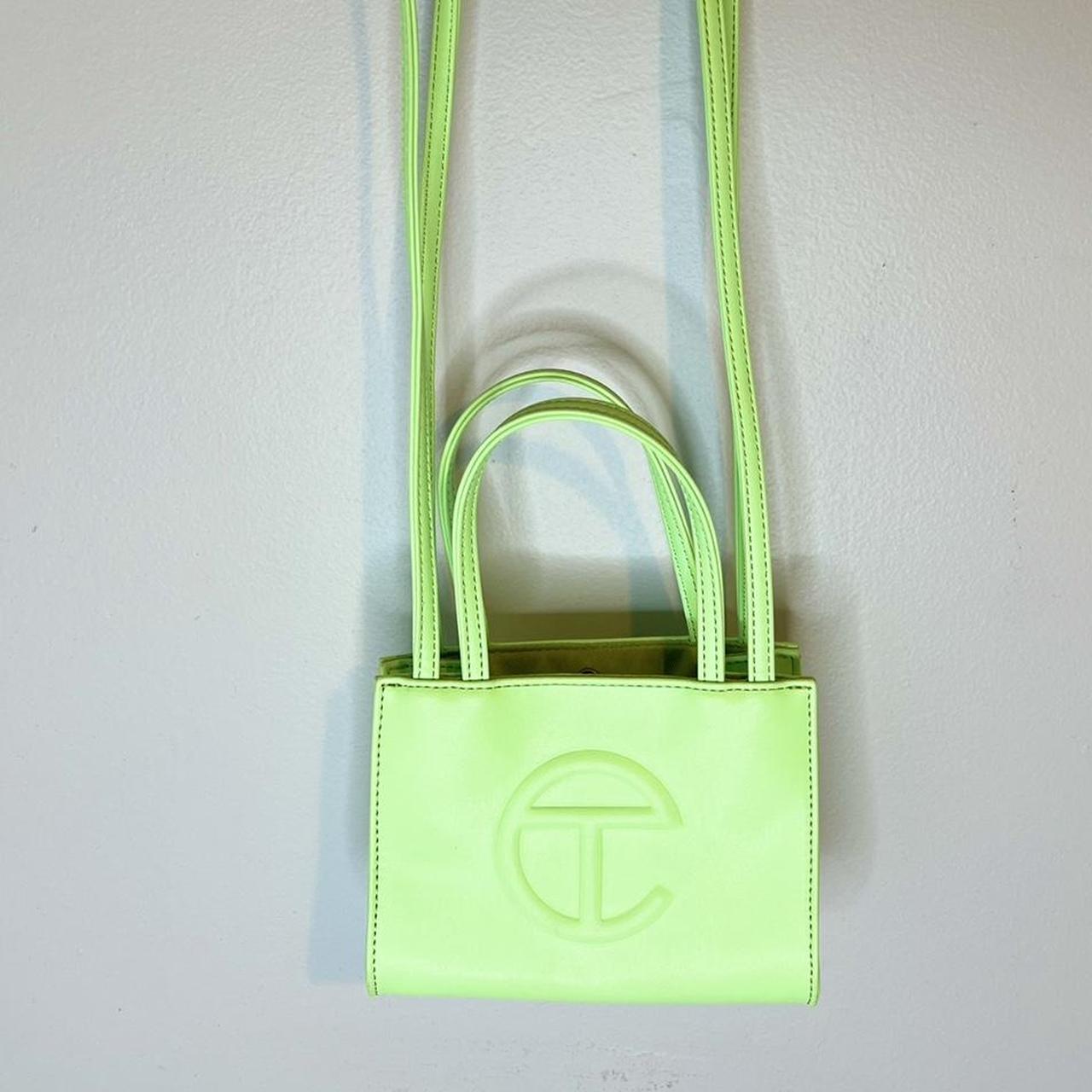 Mint green Telfar , some small markings inside the... Depop