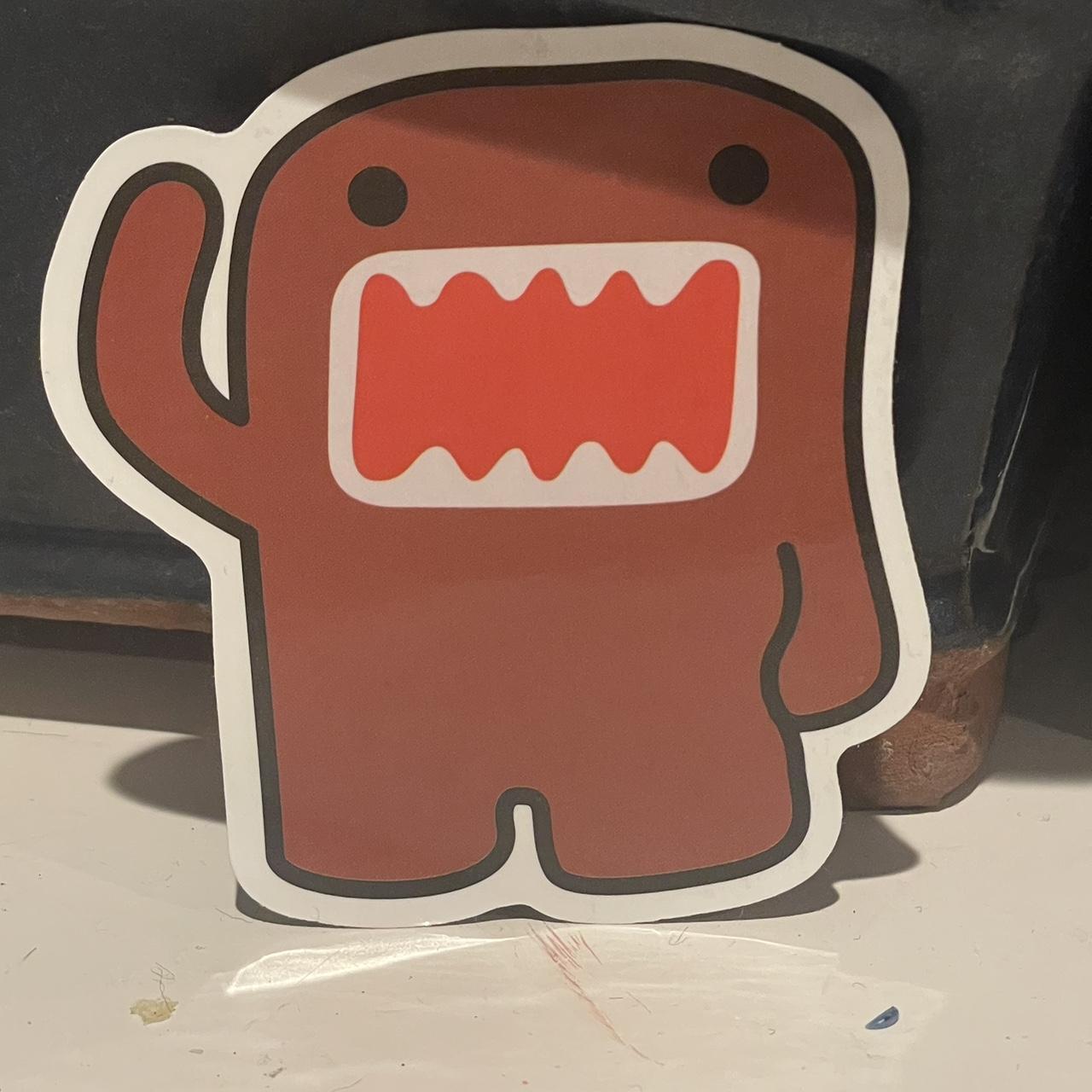 domo : sticker compared to quarter idk where i Depop