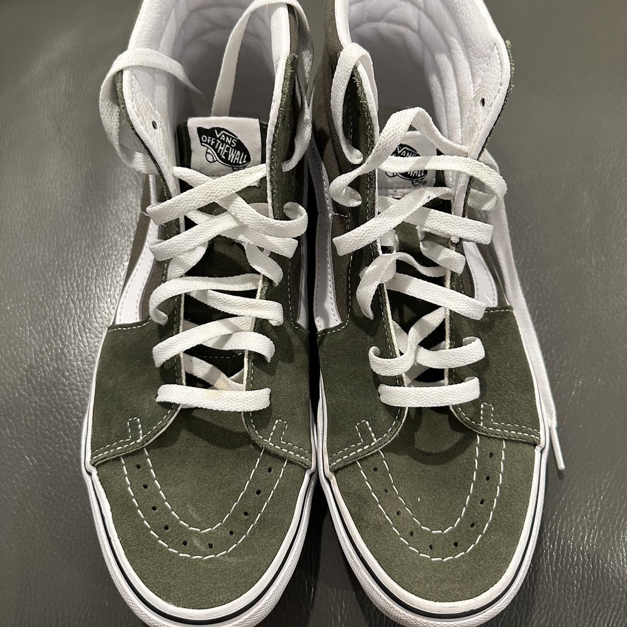 Vans skate deals shoes mens olive