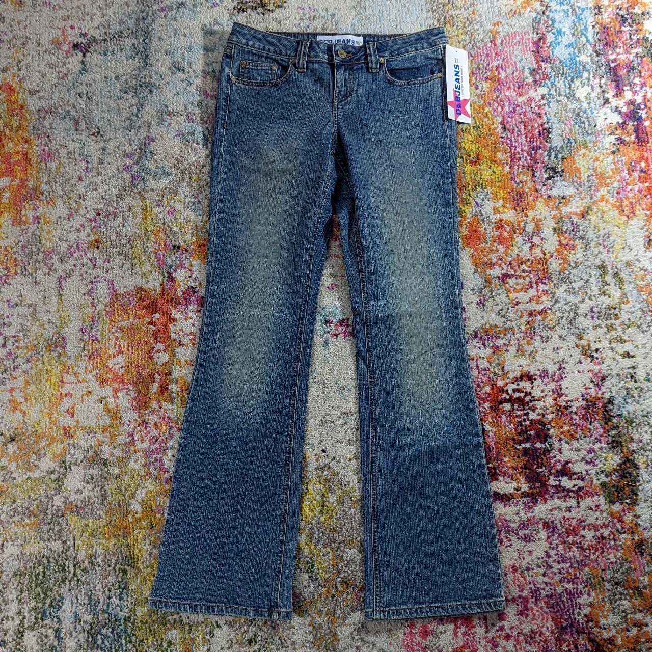 Y2K low waist dirty wash jeans NWT brand new with... - Depop