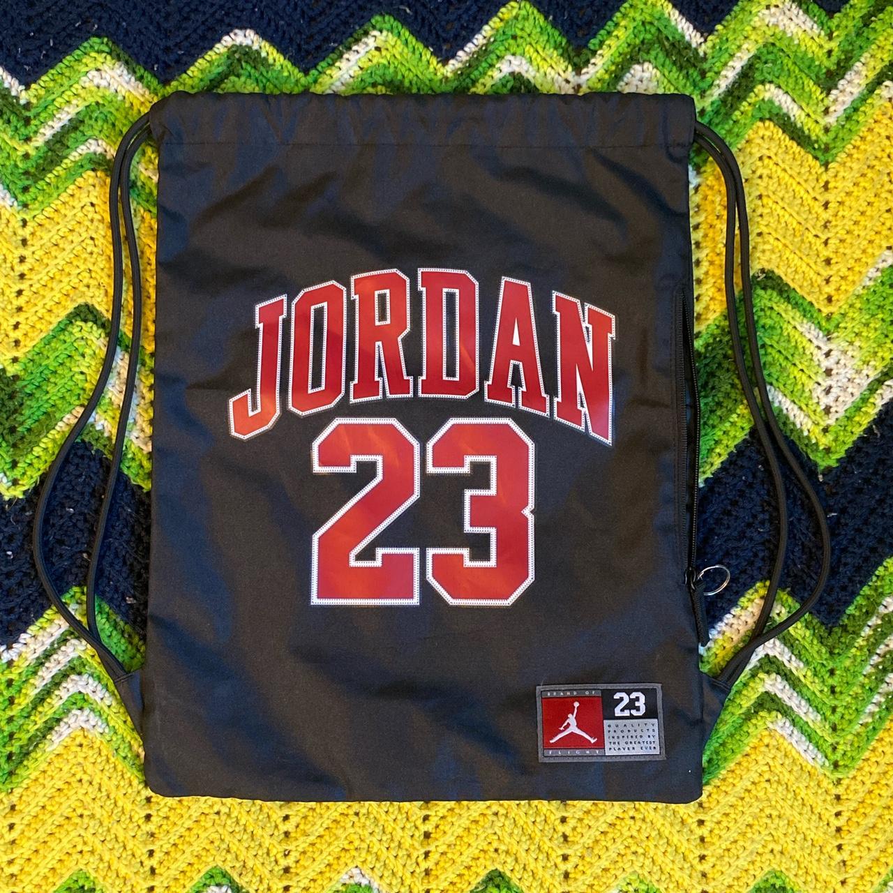 Jordan Jersey Gym Sack (Perfect Condition) jordan... Depop