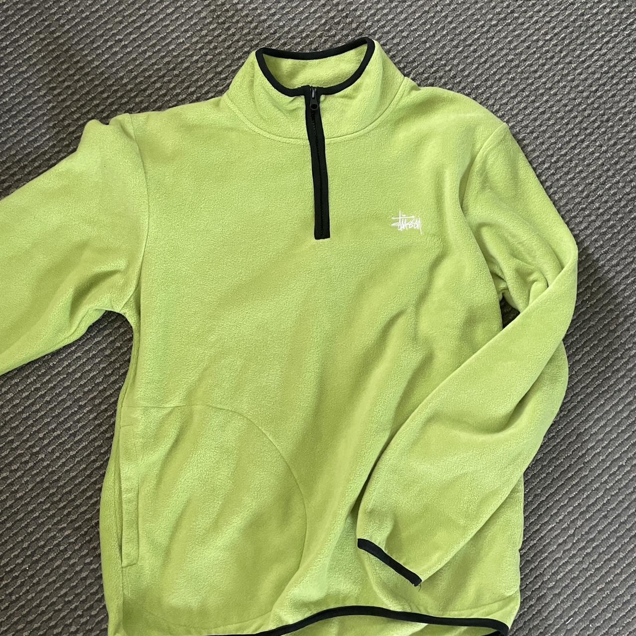 Stussy polar sale fleece full zip