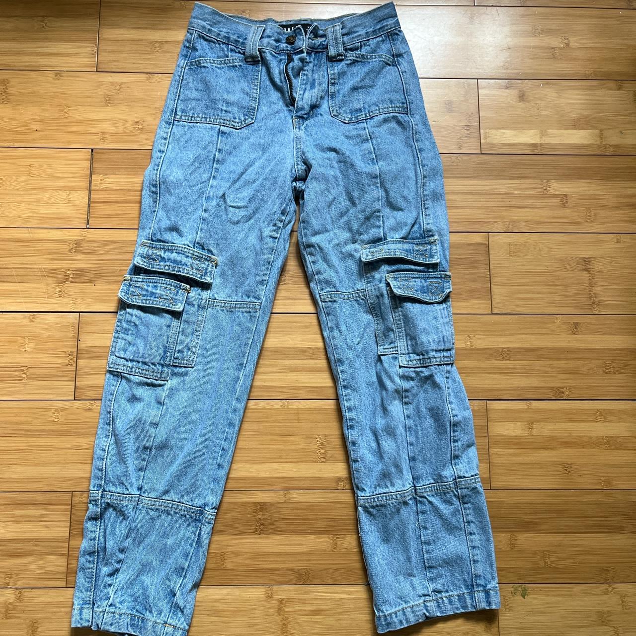 Lioness Women's Blue Jeans | Depop