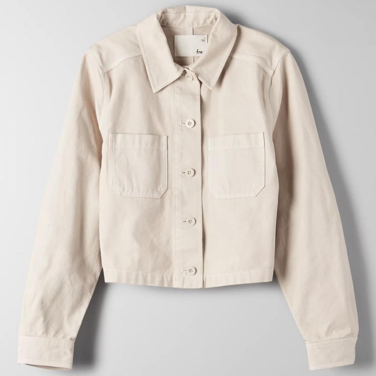 aritzia wilfred free sabrina jacket size xs brand | Depop