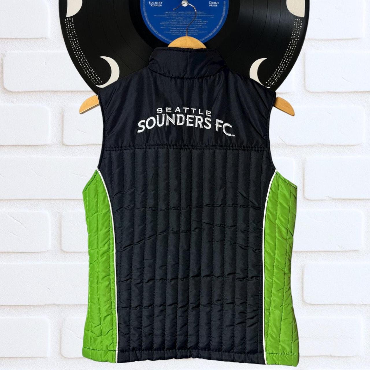 Source Unknown Women's Jacket - Black/Green - S –… - image 2