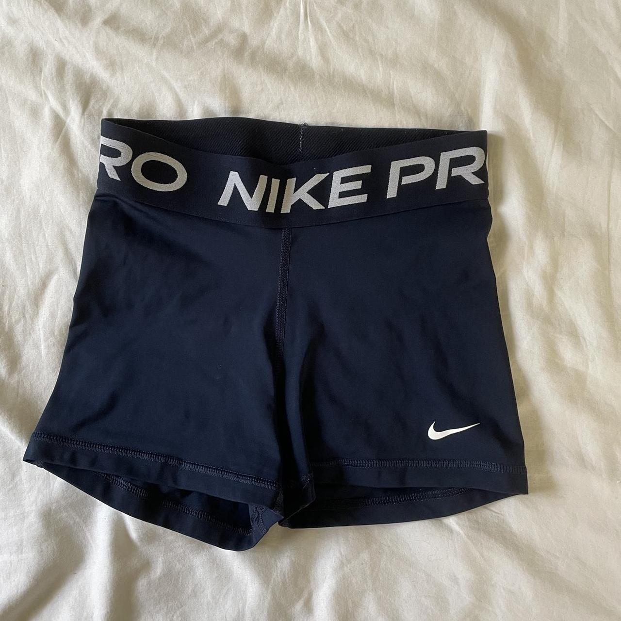 womens nike shorts navy
