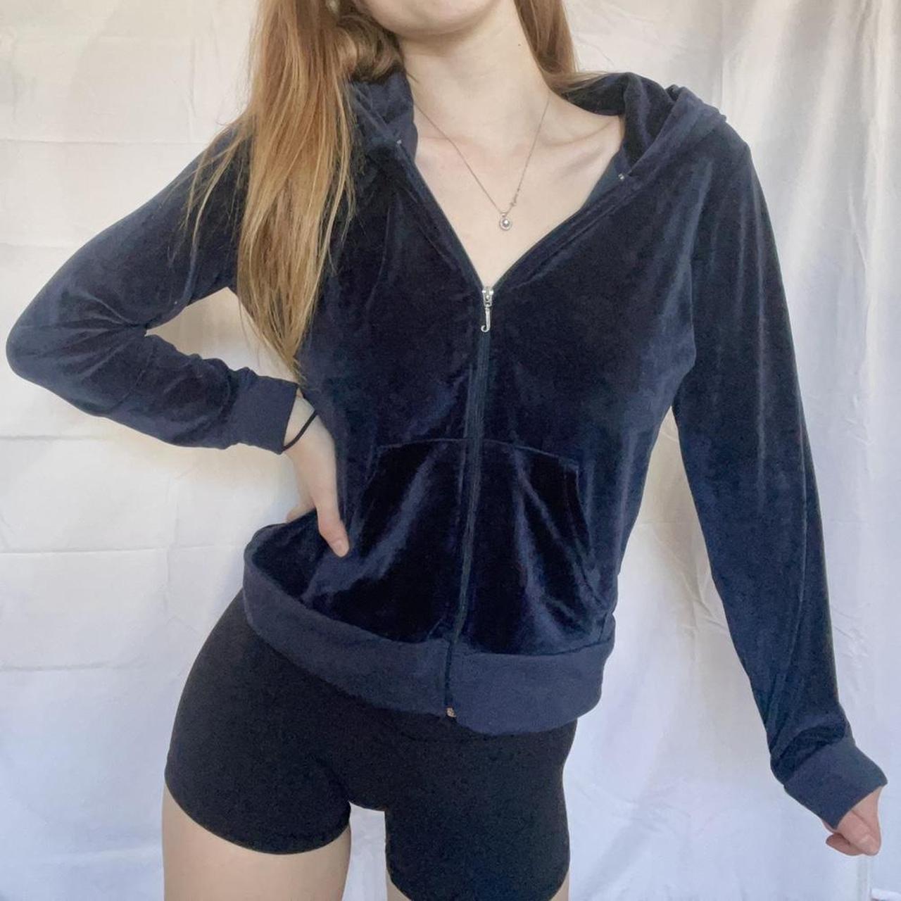 💙 Juicy Couture Velour Tracksuit Jacket 💙 Super... - Depop