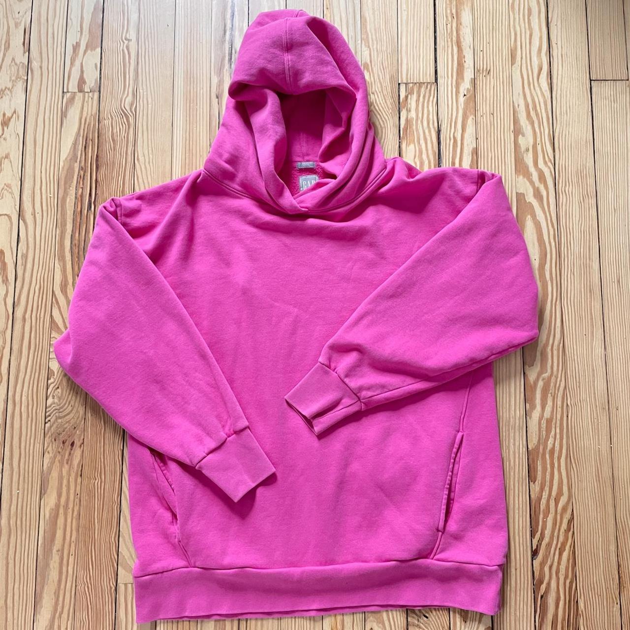 💞 Gap Oversized Hoodie 💞 Cozy oversized bright pink... - Depop