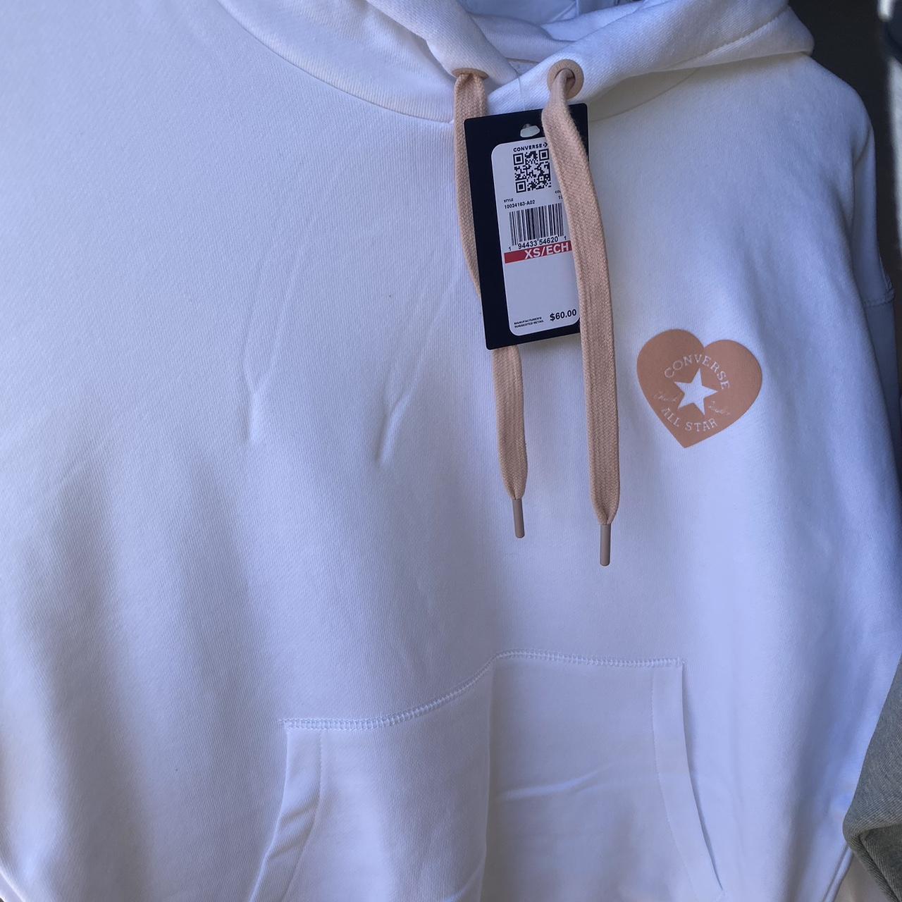 Converse heart online hoodie