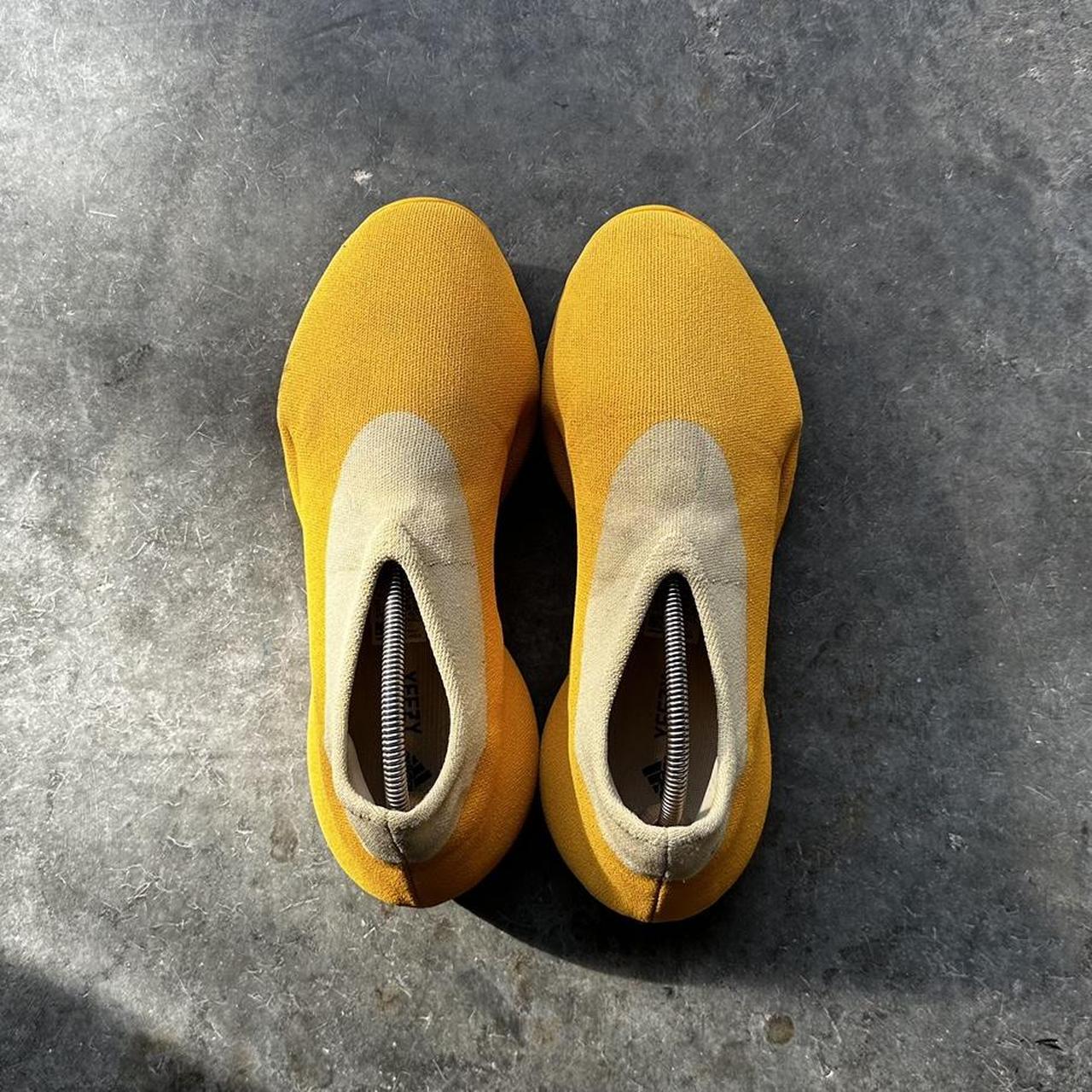 adidas yeezy knit rnr sulfur men s size 11 good Depop