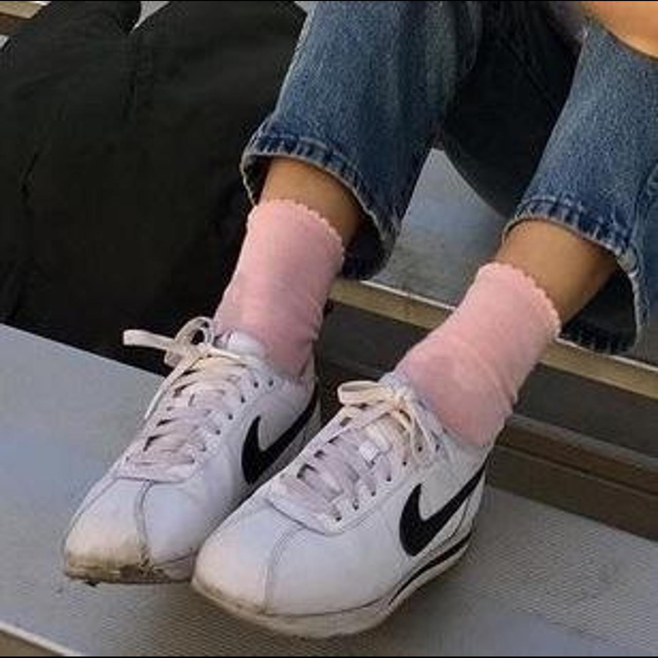 mens white cortez trainers