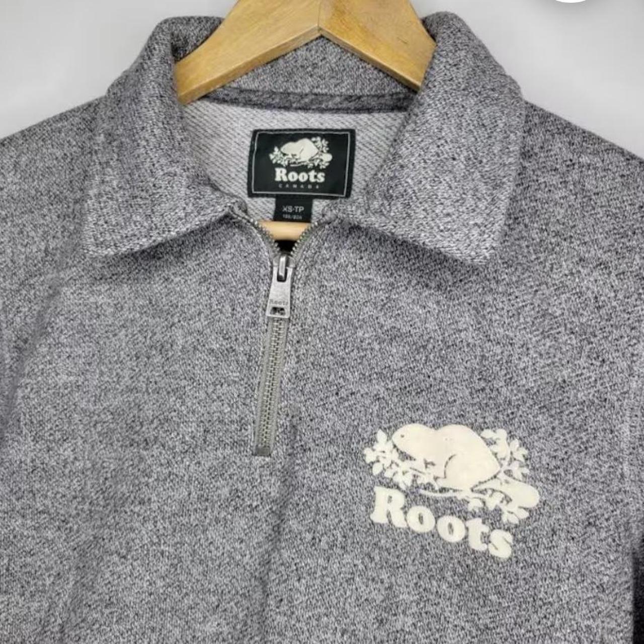 Roots half shop zip sweater