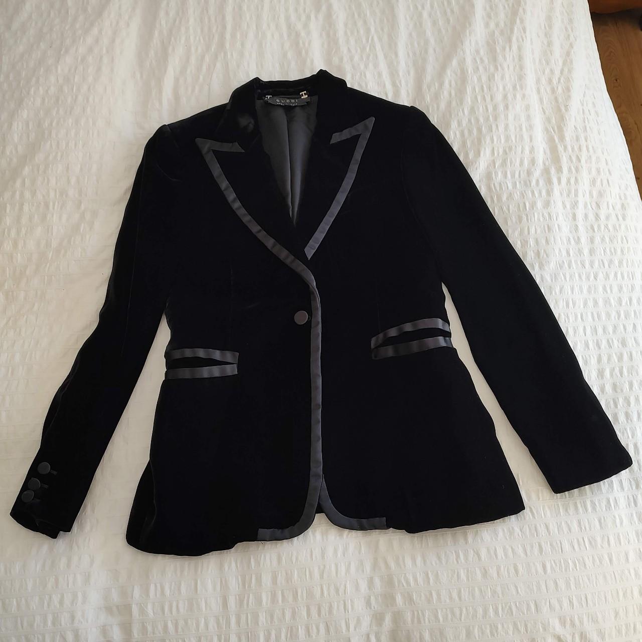 Gucci velvet clearance blazer