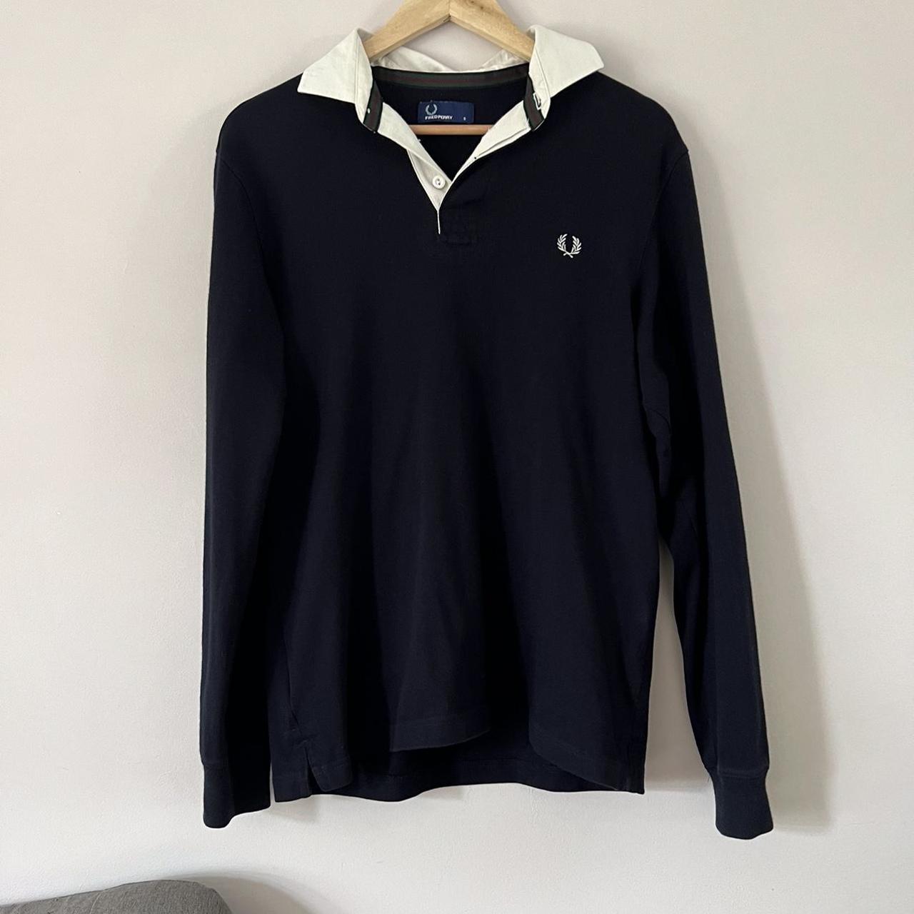 Vintage Fred Perry Rugby Shirt Style Depop 