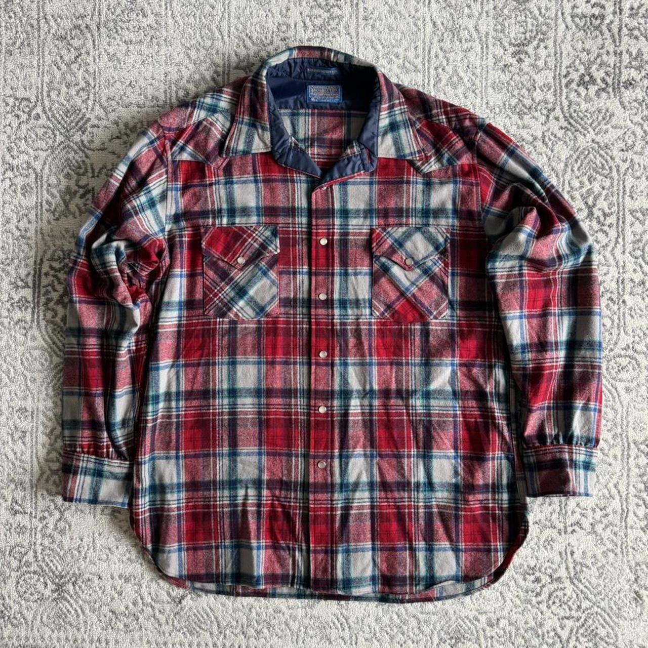 Vintage 90s Levis Alaska Outdoor Button Up Flannel | Depop