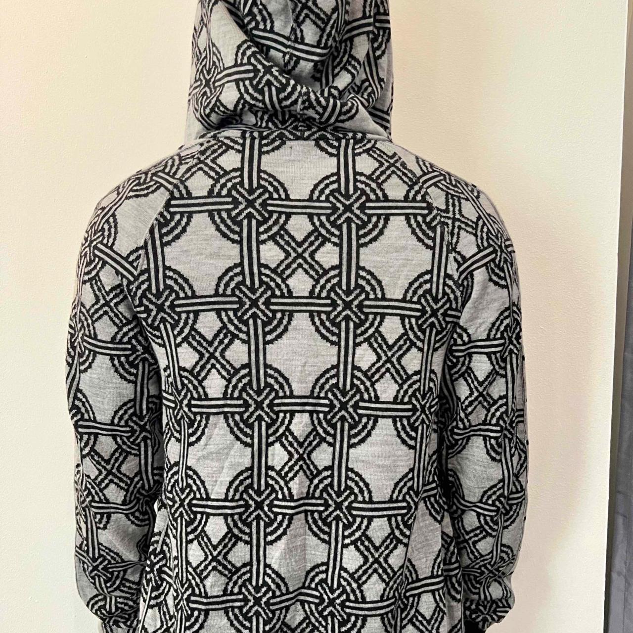 Bernhard WILLHELM – Graphic Pattern Hoodie – Size | Depop