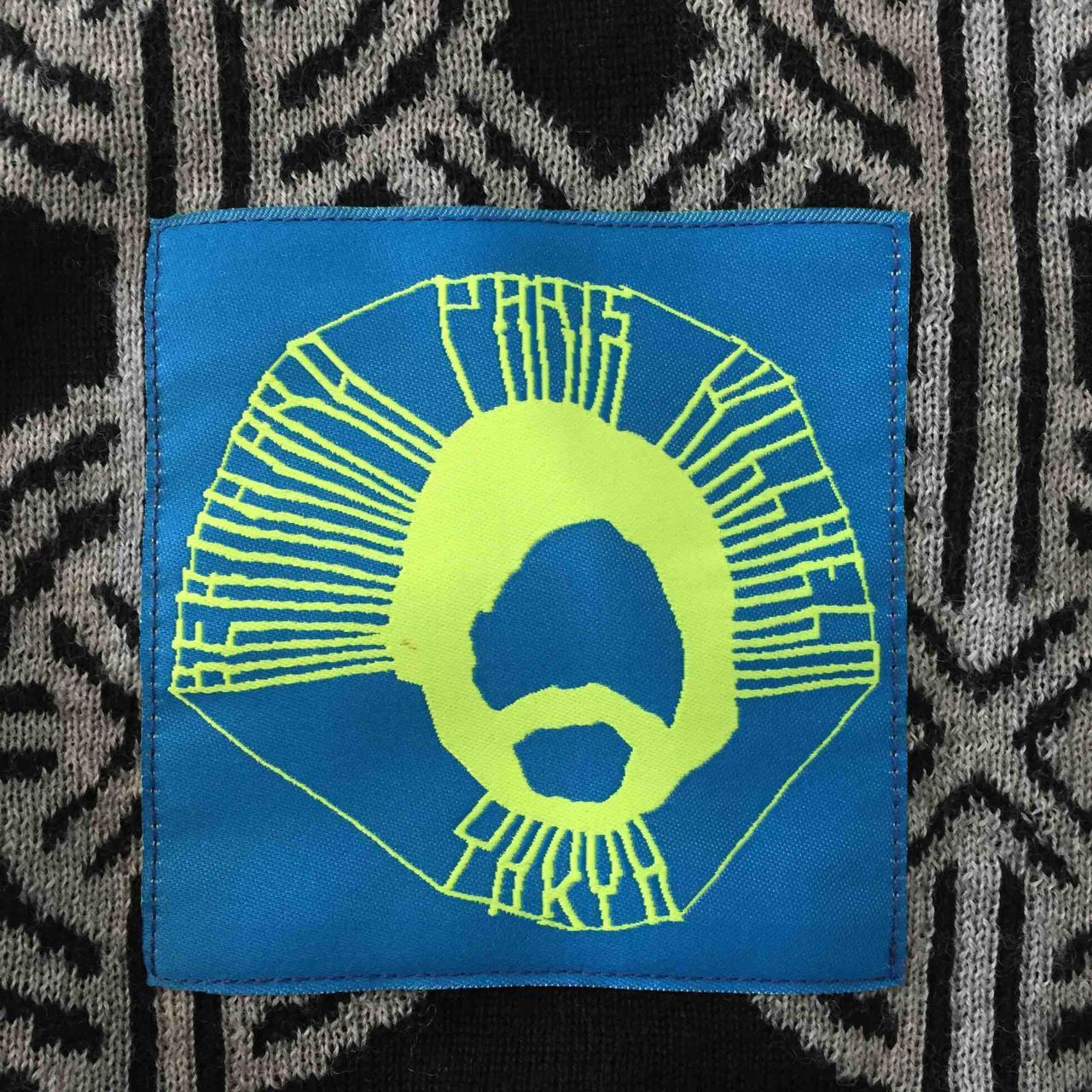 Bernhard WILLHELM – Graphic Pattern Hoodie – Size | Depop