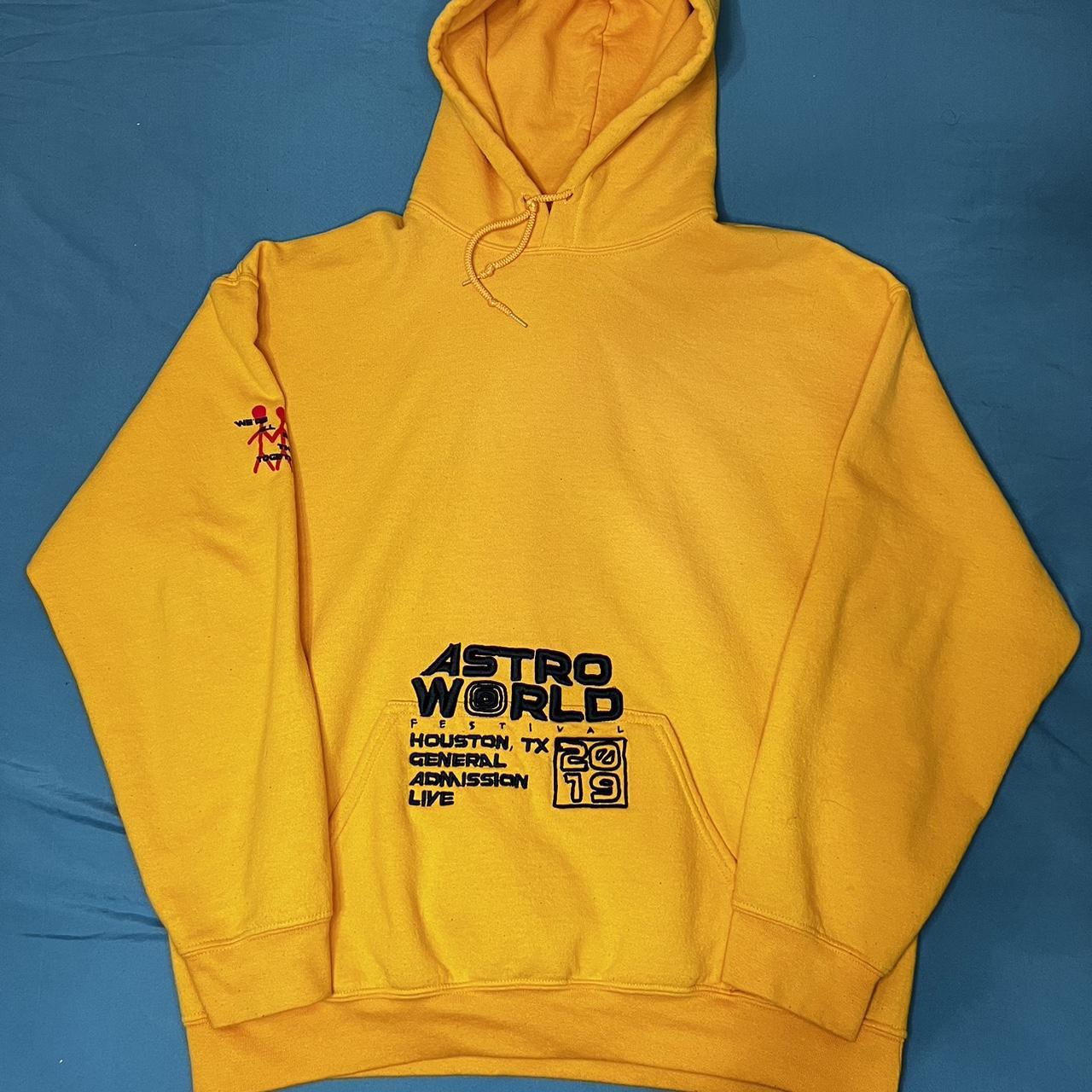 Travis Scott Astrofest 2019 Hoodie. Worn True to Depop