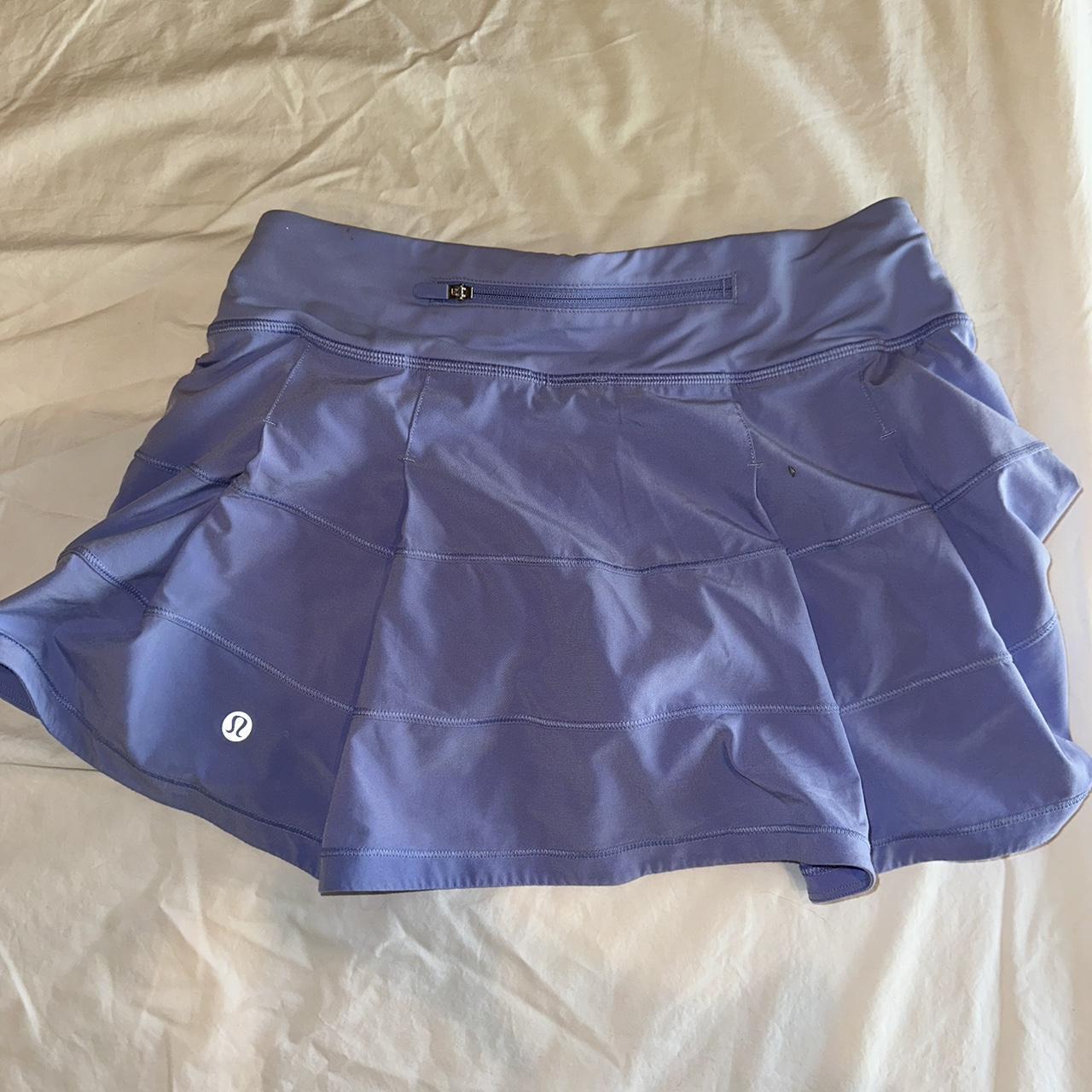 Lululemon Purple Mini Athletic Skort - Size 2 fits... - Depop