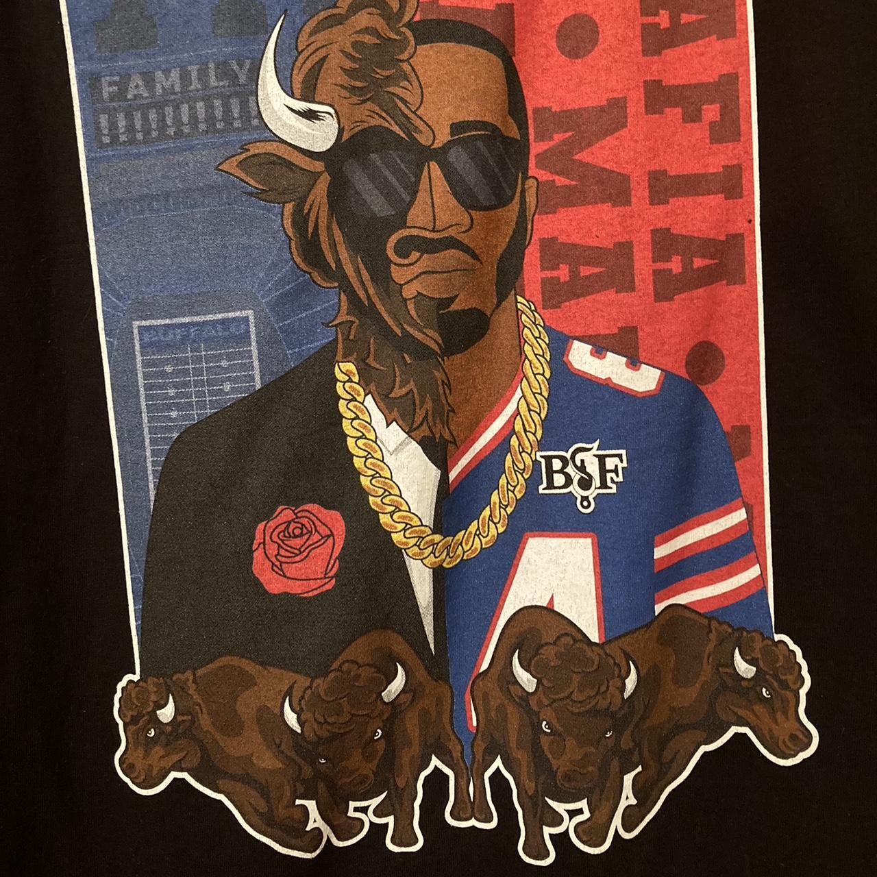 Benny The Butcher x BSF x Buffalo Bills hoodie, - Depop