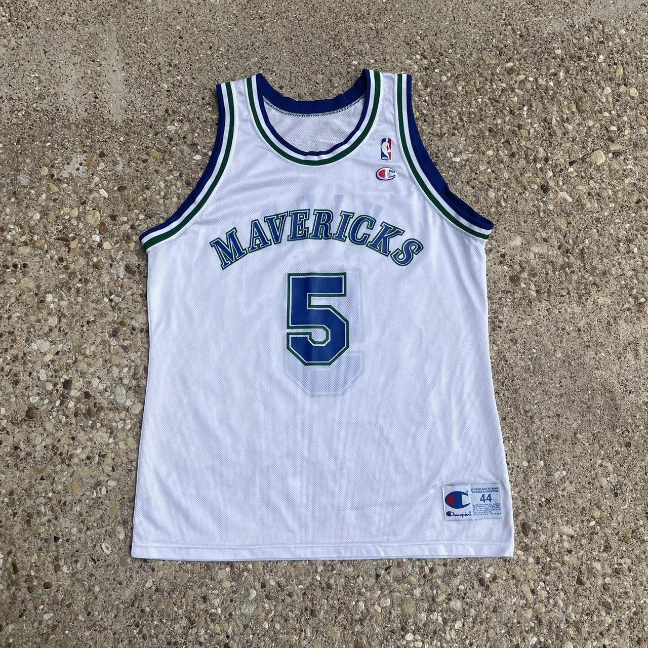 90s Jason Kidd Dallas Mavericks NBA Basketball Jersey Vintage 