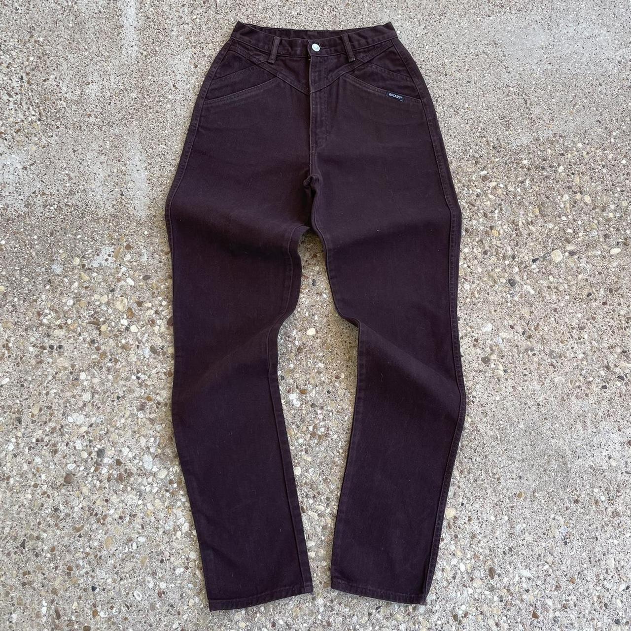 Vintage 90s Black Rockies Jeans / High Rise Denim / Mom Jeans 