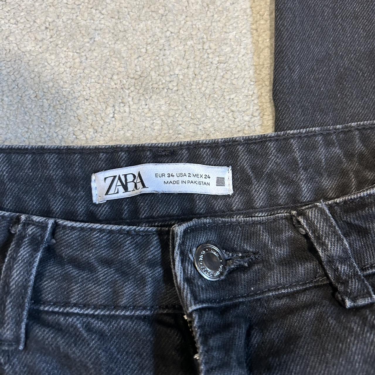 Zara grey jeans Straight leg jeans Good condition... Depop